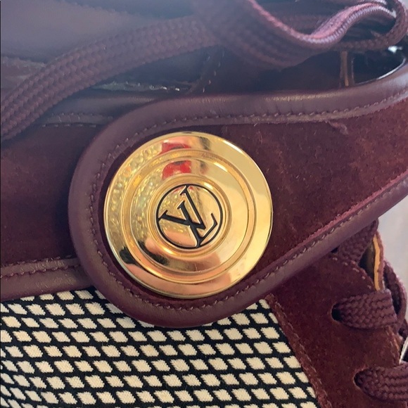 Louis Vuitton high top wedge sneaker - Picture 6 of 6